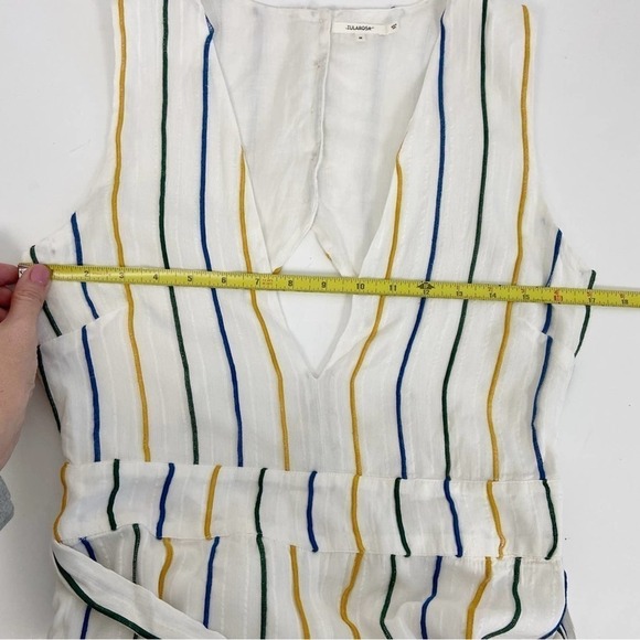 Tularosa Reese Jumpsuit in Ellis Stripe Size M - Picture 7 of 10